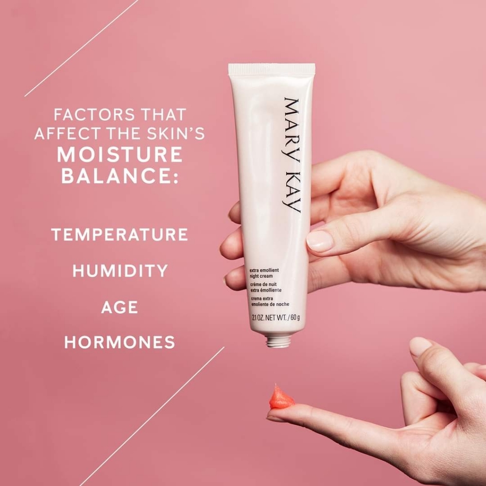 Mary kay Extra Emolient Night Cream.
